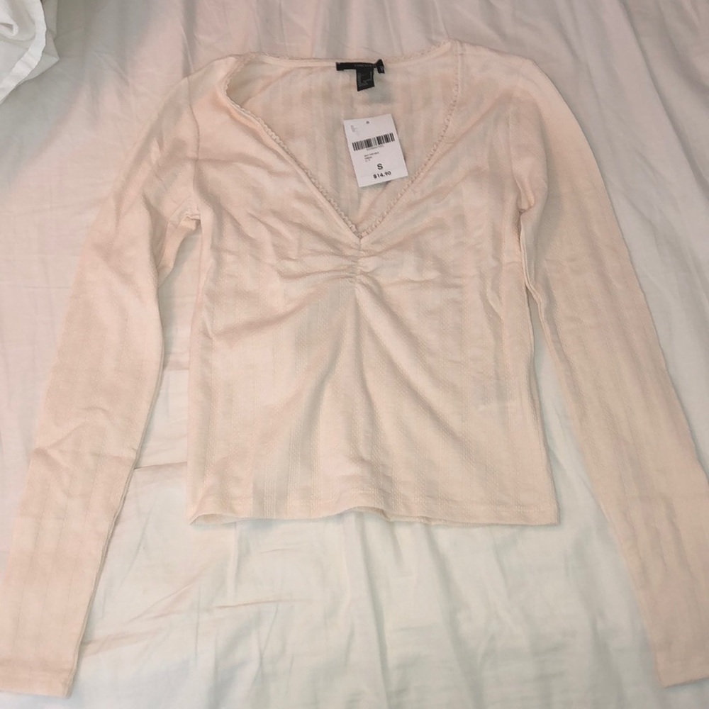 Cream long sleeve